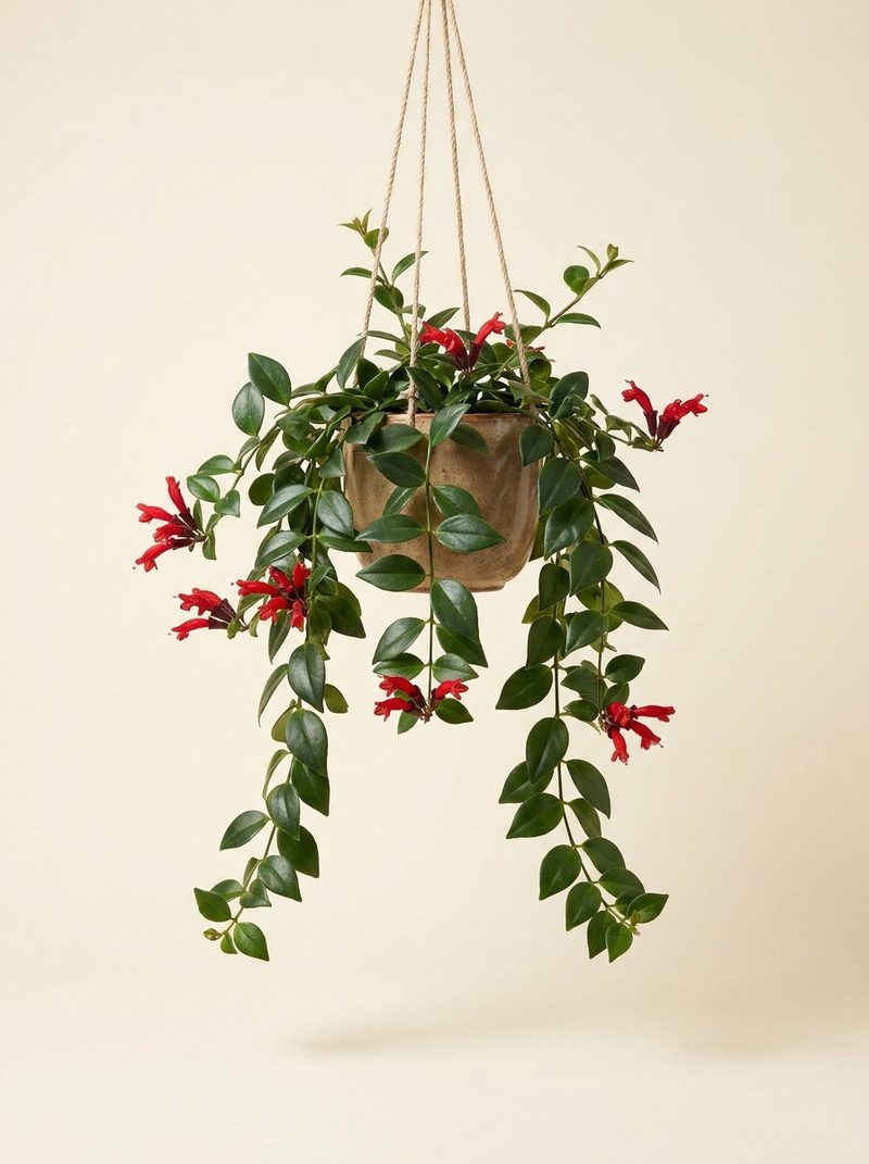 Plante rouge à lèvres